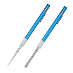 Pen-Style Diamond Knife Sharpener Carbon Steel Diamond Plated Grindstone Portable Hook Fishing Knife Sharpening Tool