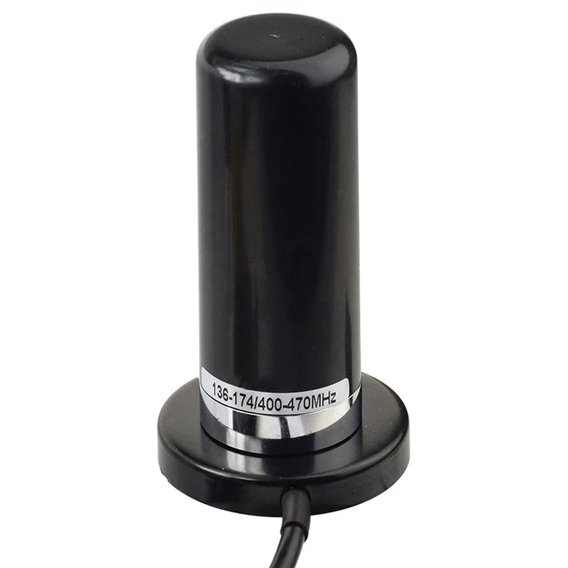 VHF 136-174Mhz UHF 400-470Mhz Car CB Radio NMO Mount Magnetic Base Antenna