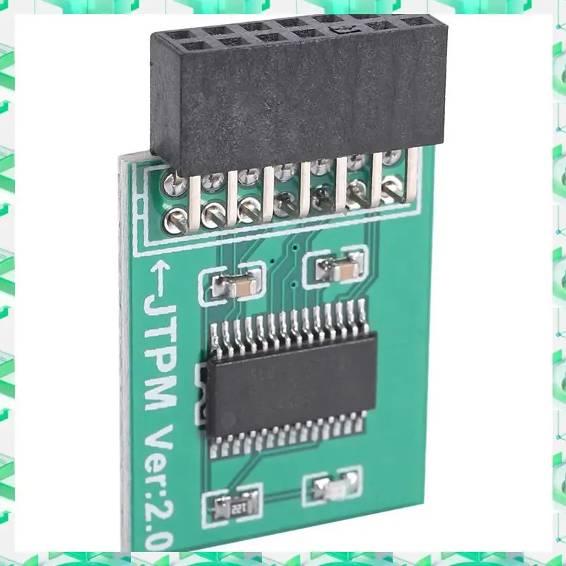 3C Electron TPM 2.0 Encryption Security Module Remote Card LPC-14PIN Module 14Pin LPC For MSI TPM2.0 LPC 14 Pin Security Module,