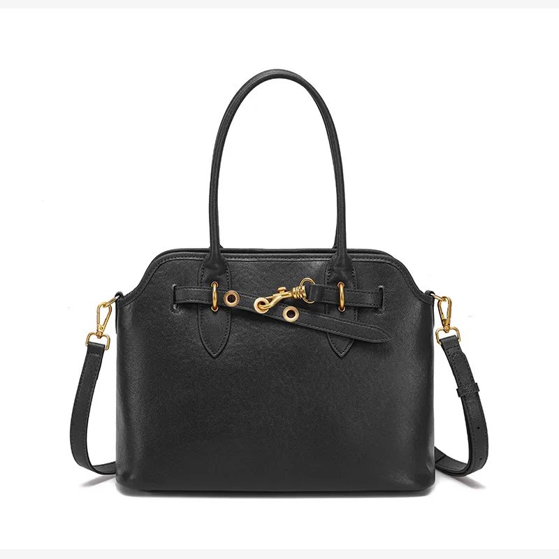 

Genuine Leather Woman Bag Shoulder Bag Handbags Ladies Crossbody Bags Luxury Designer Minimalism Bag Cattle Leather