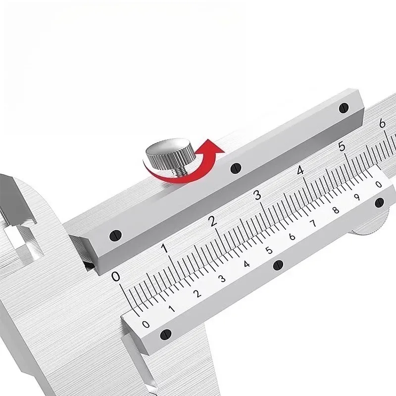 

Высокоточный штангенциркуль из нержавеющей стали промышленного класса для измерения внутреннего диаметра и глубины, малый бытовой, 150, 200, 300 мм