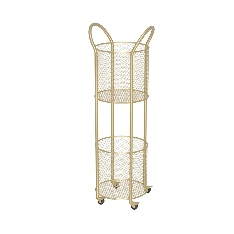 

Luxury Home Goods Unique Gold Kitchen Storage Rack Metal Storage Rack