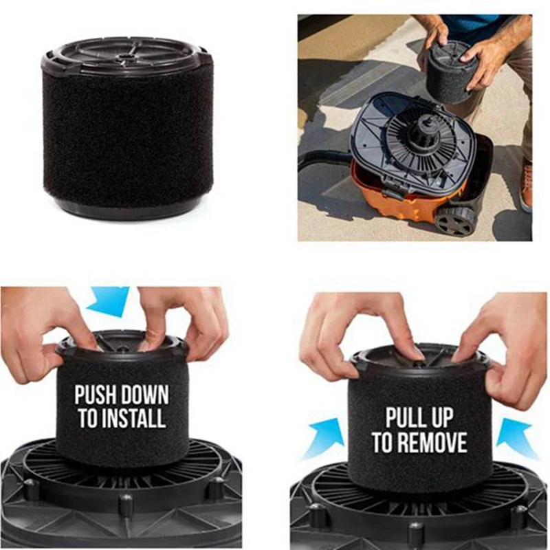 교체 카트리지 필터 습식 적용 전용, RIDGID 3 ~ 4.5 갤런 액세서리, VF3700 습식 필터 교체