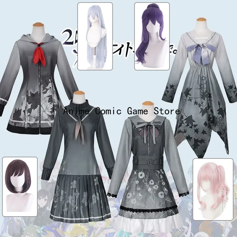 

IN STOCK Yoisaki Kanade Asahina Mafuyu Akiyama Mizuki Shinonome Ena Cosplay Anime Colorful Stage Cosplay Costume Wig for Women