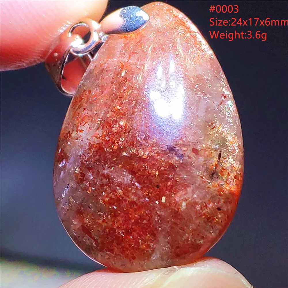 Natural Orange Sunstone Gold Strawberry Quartz Green Beryl Heliolite Pendant Arusha Women Men Water Drop Necklace Jewelry AAAAAA