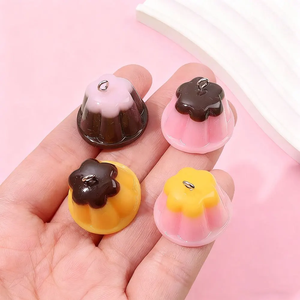 2/6/12 قطعة المعلقات على شكل بودنغ الراتنج متعدد الألوان ، أساور يدوية ، القلائد ، الأقراط ، الخلخال ، قلادة اكسسوارات الديكور