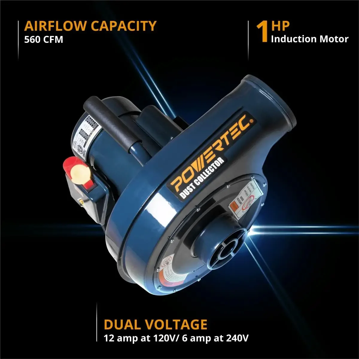 Coletor de montagem em parede com sacos coletores de 1 mícron, coletores para coleta de madeira