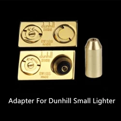 Dunhill 소형 가스 라이터 황동 구리 노즐 리필 부탄 어댑터 풍선 헤드 충전 가스 재사용 가능한 수리 부품