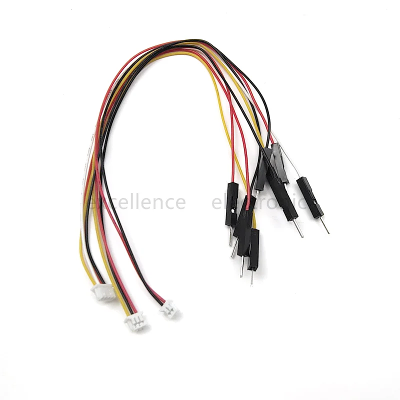 5PCS MX1.25 Spacing To DuPont Cable 10/15/20cm Male Female 1P2P3P4P6P8P10P Board Connection Wire 1 Drag 4 Sensor Terminal Wire