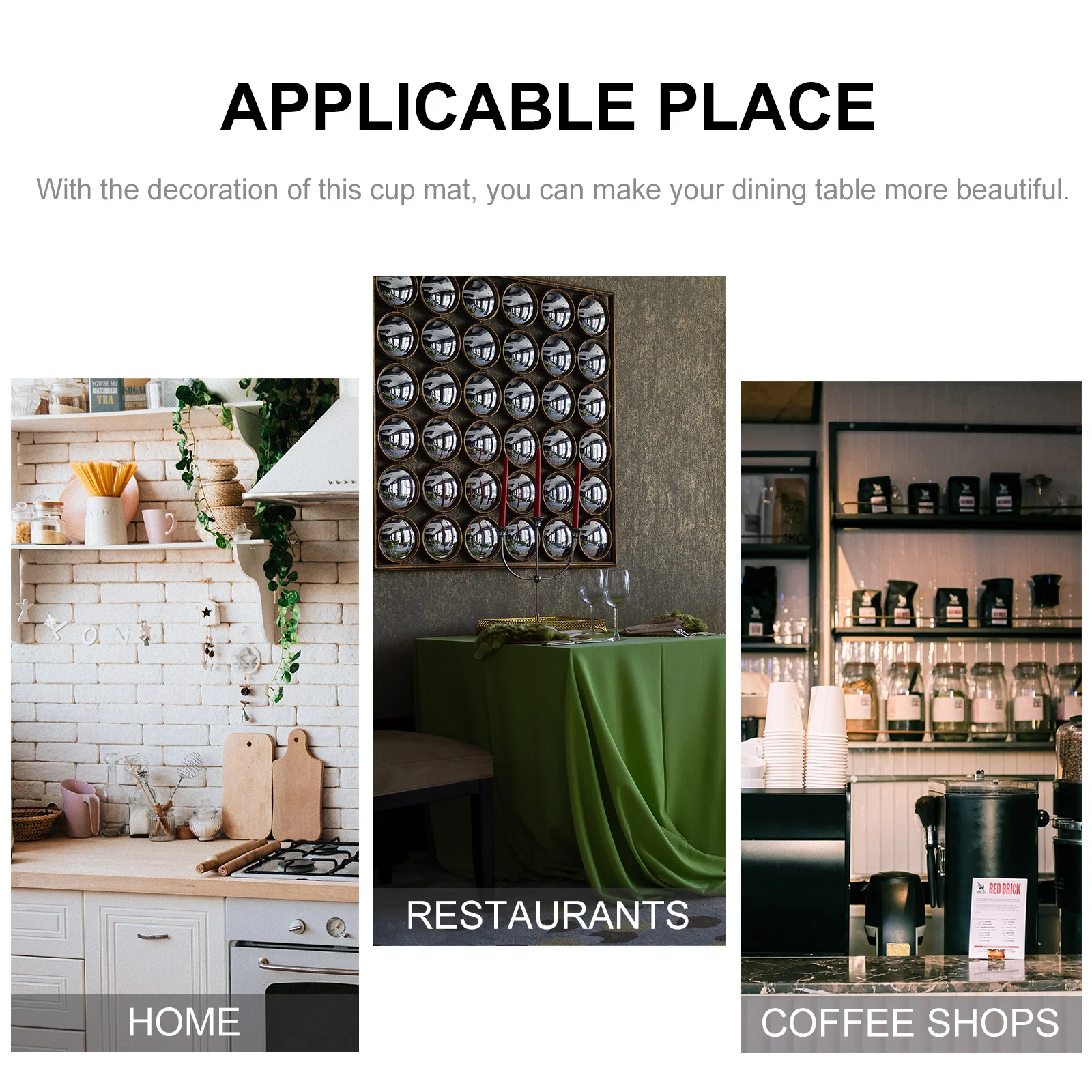 

1Pcs Round Snack Serving Plate Wood Coffee Cup Mat for Home Bar Cafe Tea Room Decor Functional Tableware Gift Coaster