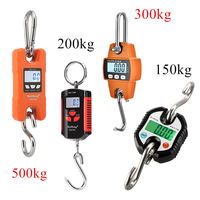 Hook Scale Crane Scales Digital Hanging Balance  Travel Suitcase Weighting Gram Kitchen Weighing Tool Fishing Steelyard 40%OFF