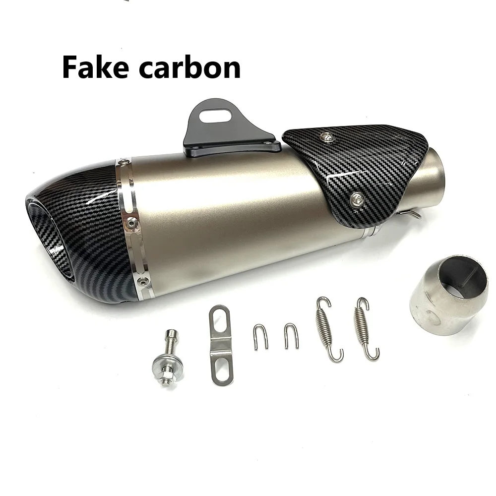 51mm Universal motorcycle exhaust alpha muffler with DB killer for R3 MT07 FZ1 R6 R15 ZX6R ZX10 Z900 Z400 1000 CBR1000 GSXR1000