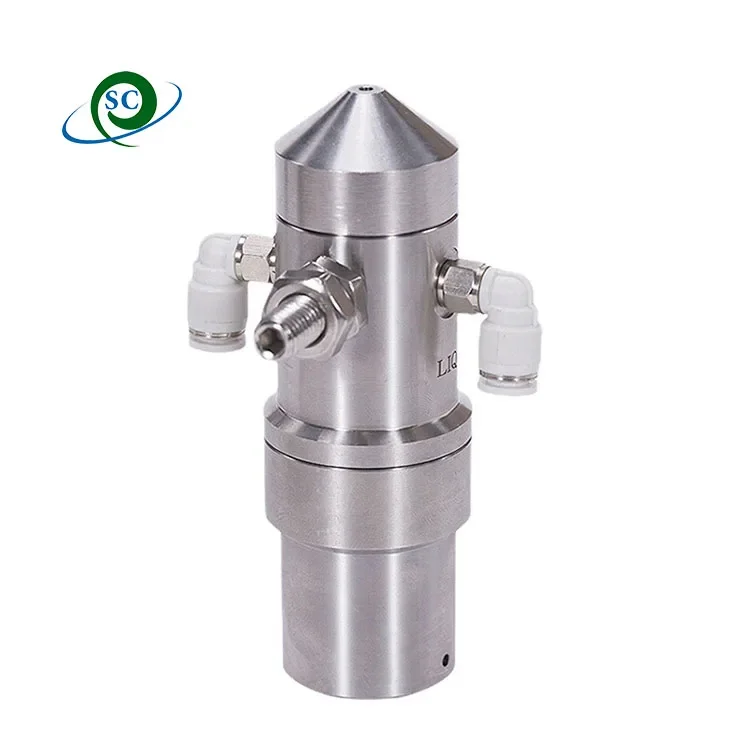 

Manufacture Stainless Steel Ultrasonic Air Atomizing Spray Drip Dry Mist Nozzle
