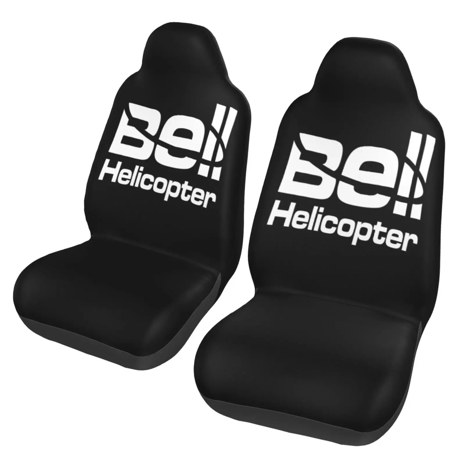 Bell Helicopter Text Universal Seat Cover Seat Cushion Four Seasons Car Accessories Interior for Men Car Cushion Seat Covers 2pc
