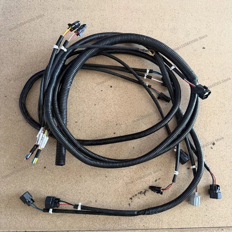 For Excavator SH210/SH240/SH330/350-5A5 Hydraulic Pump Five Link Solenoid Valve Harness Accessories