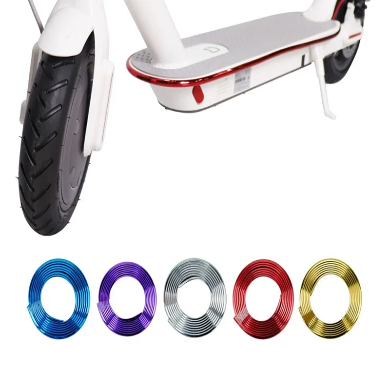 1 pz paraurti strisce protettive per Scooter per Xiaomi Mijia M365 Pro Skateboard elettrico parti di Scooter per auto strisce Decorative