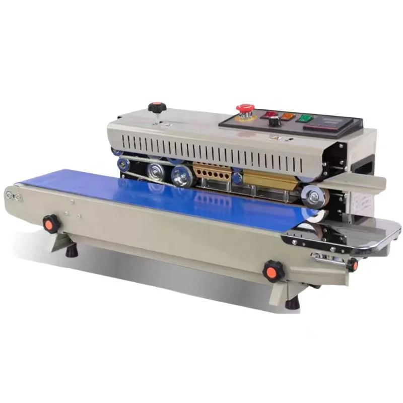 

Fr-900 Sealing Machine Continuous Band Heat Foil Bag Automatic Food Te a Sealing Machine
