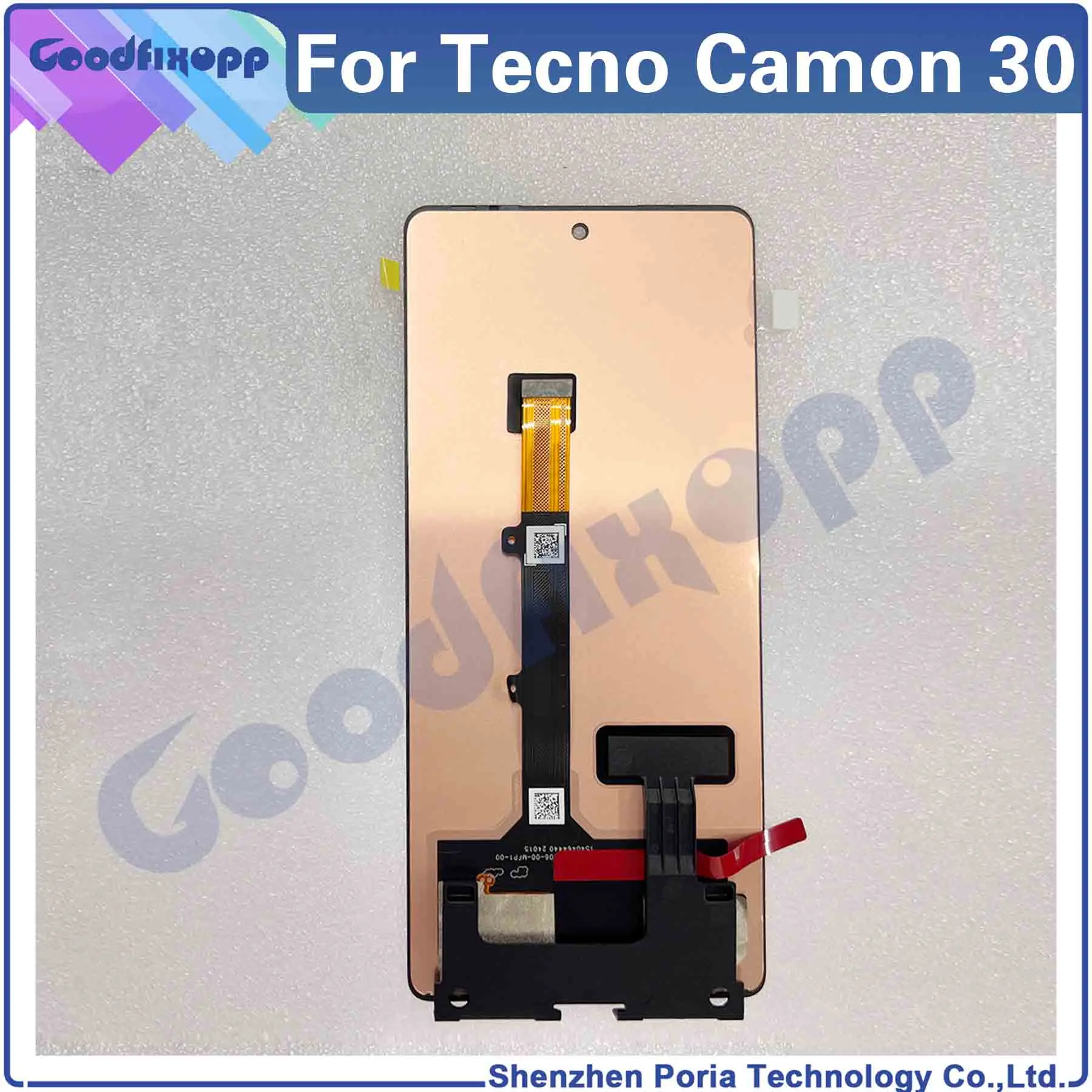 For Tecno Camon 30 CL6 CL6K LCD Display Touch Screen Digitizer Assembly For Camon30 Repair Parts Replacement