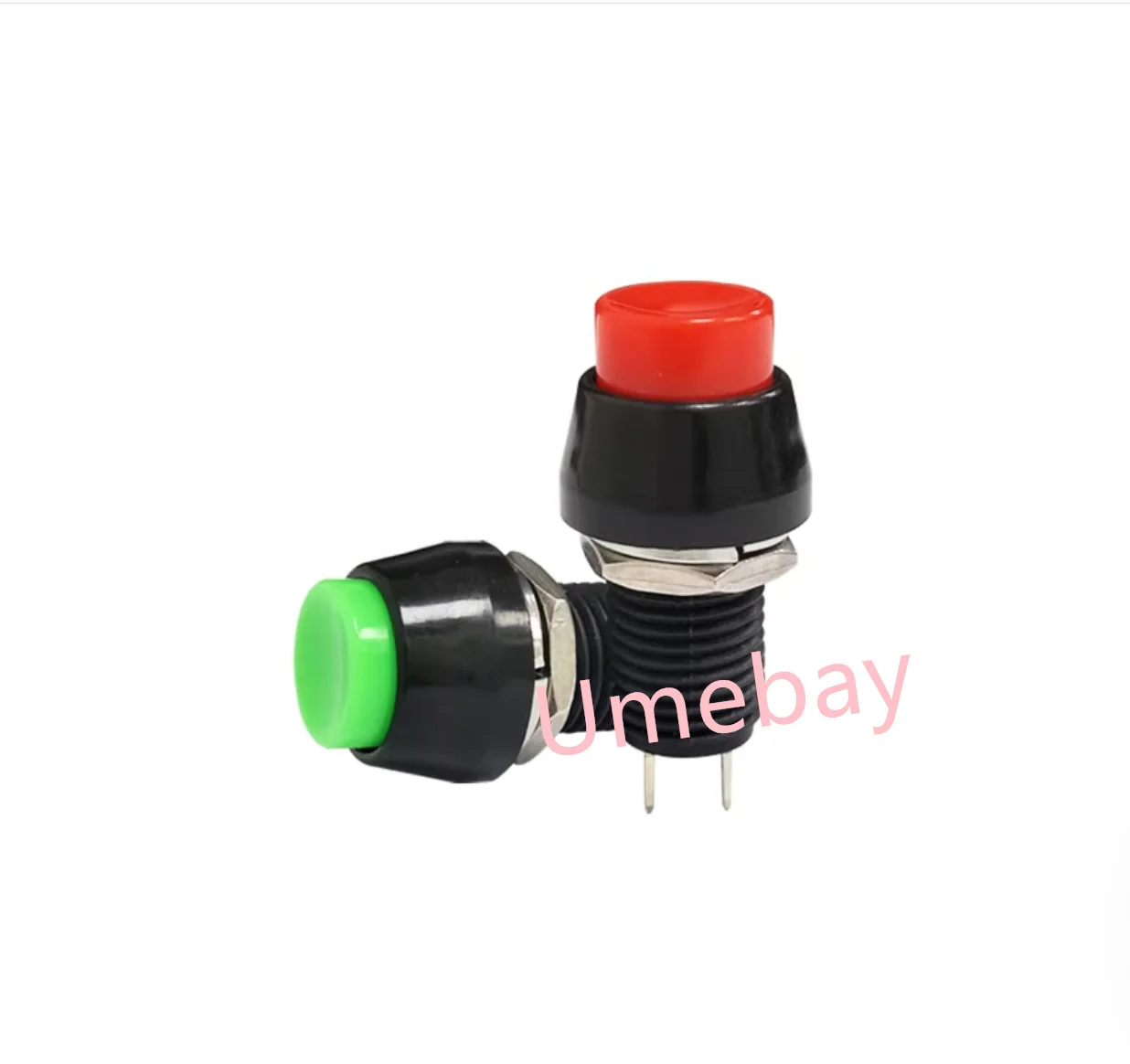 20 pieces, integrated circuit, DS-450/DS-451 self-locking reset button switch power button 10MM button switch