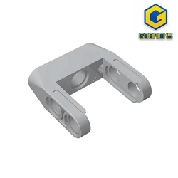 Gobricks GDS-1030 Technical, Pin Connector Toggle Joint Smooth Double with Axle and Pin Holes compatible with lego 87408