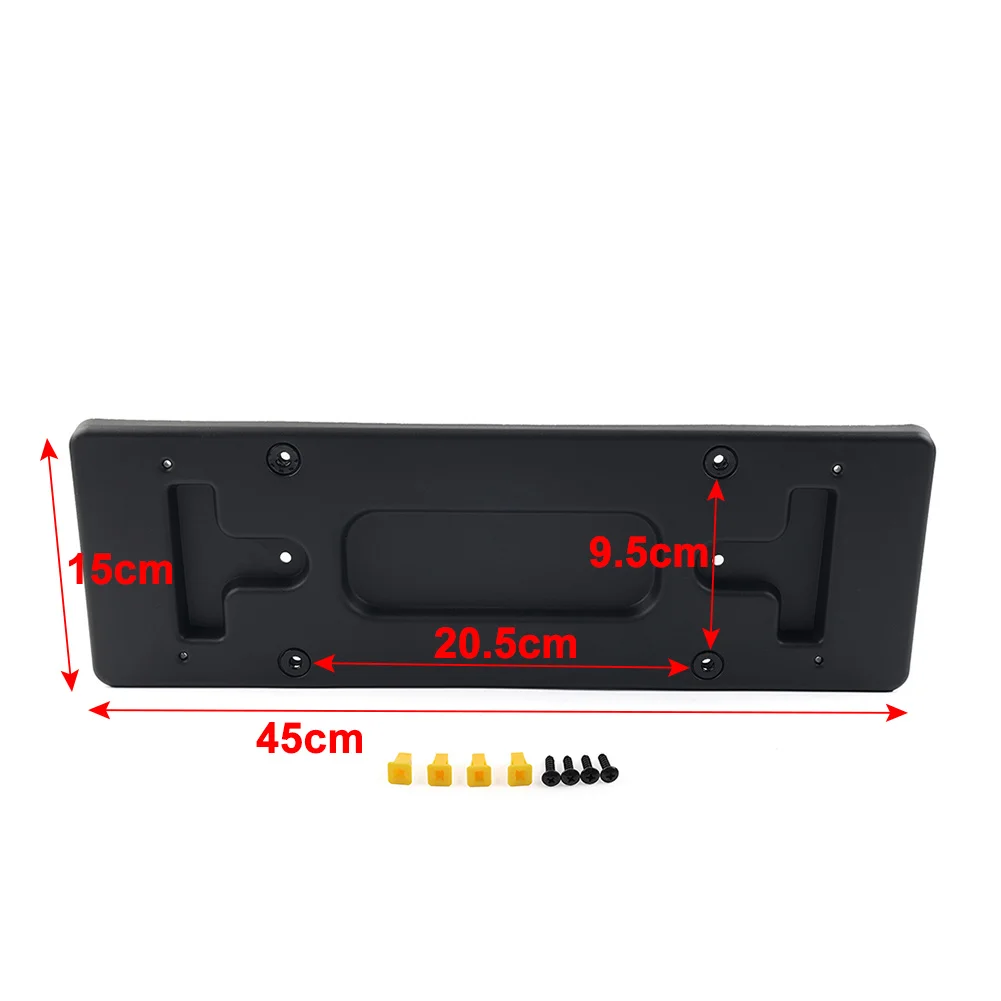 Car Rear License Plate Holder Tag Mount Bracket For Jaguar XF For Land Rover Discovery 4 Freelander 2 Range Rover Evoque Sport