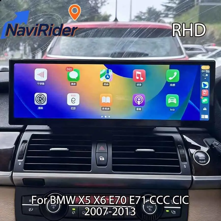 

RHD 14.9inch Android Stereo For BMW X5 X6 E70 E71 CCC CIC 2007-2013 Car GPS Multimedia Video Player Carplay Navigation Autoradio