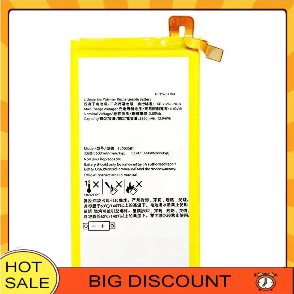 

TLP035B1 Mobile Phone Battery For Blackberry Key Two KEY2 3500Mah Environmentally Friendly