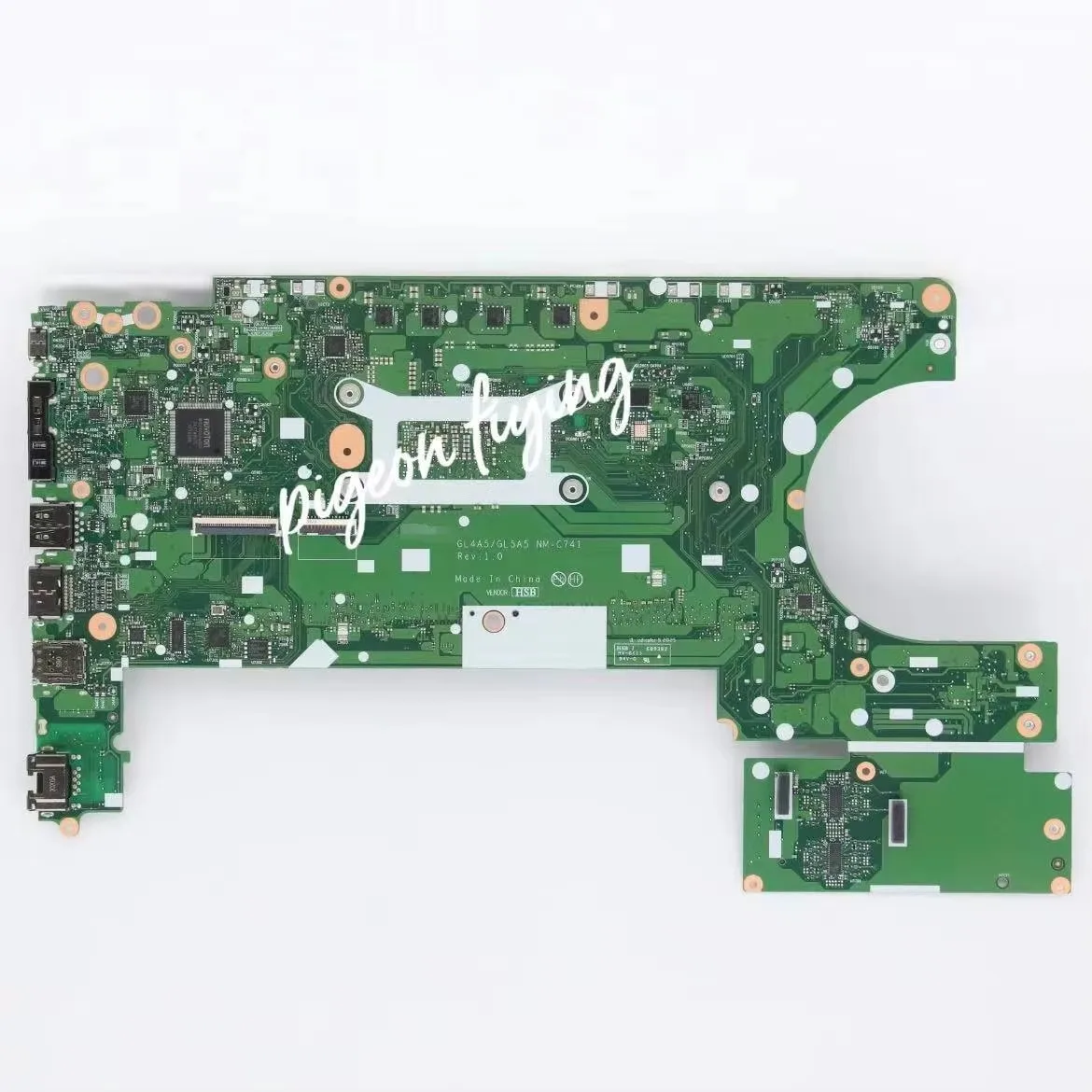 L15 Mainboard NM-C741 For Lenovo ThinkPad L14 Laptop Motherboard With R5-4650U R7-4750U CPU FRU 5B20W77594 5B20W77600 Test Ok