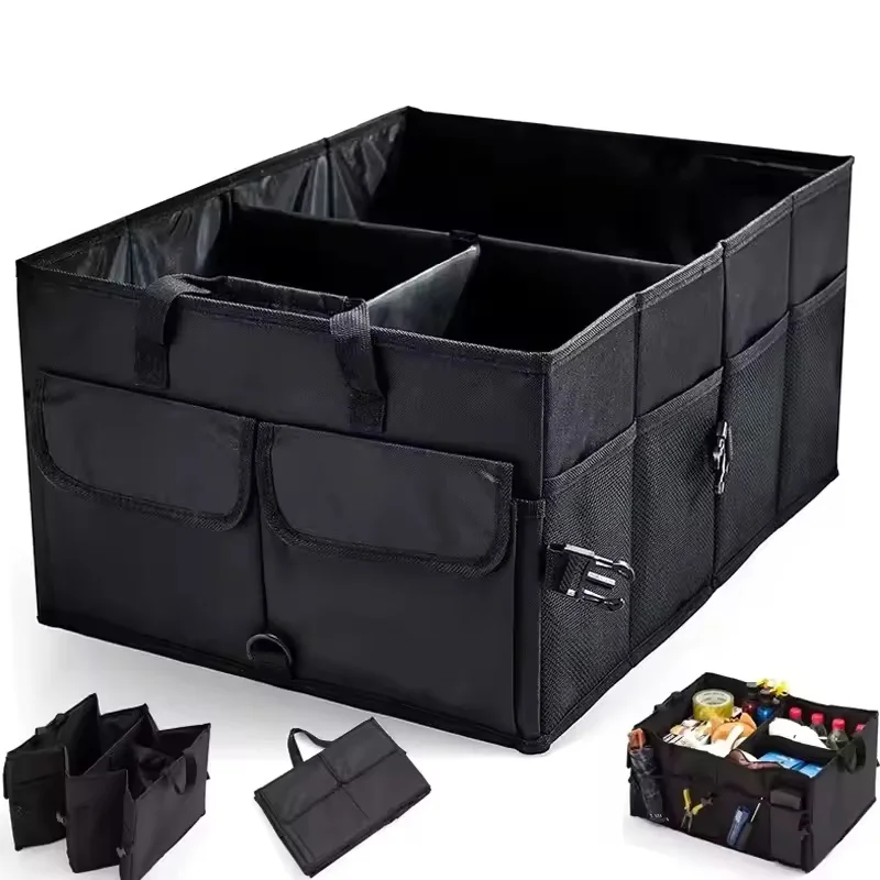 

Big Capacity Car Storage Box Car Trunk Organizer Eco-Friendly Super Durable Collapsible Cargo Storage Tool Auto Trucks Trunk Box