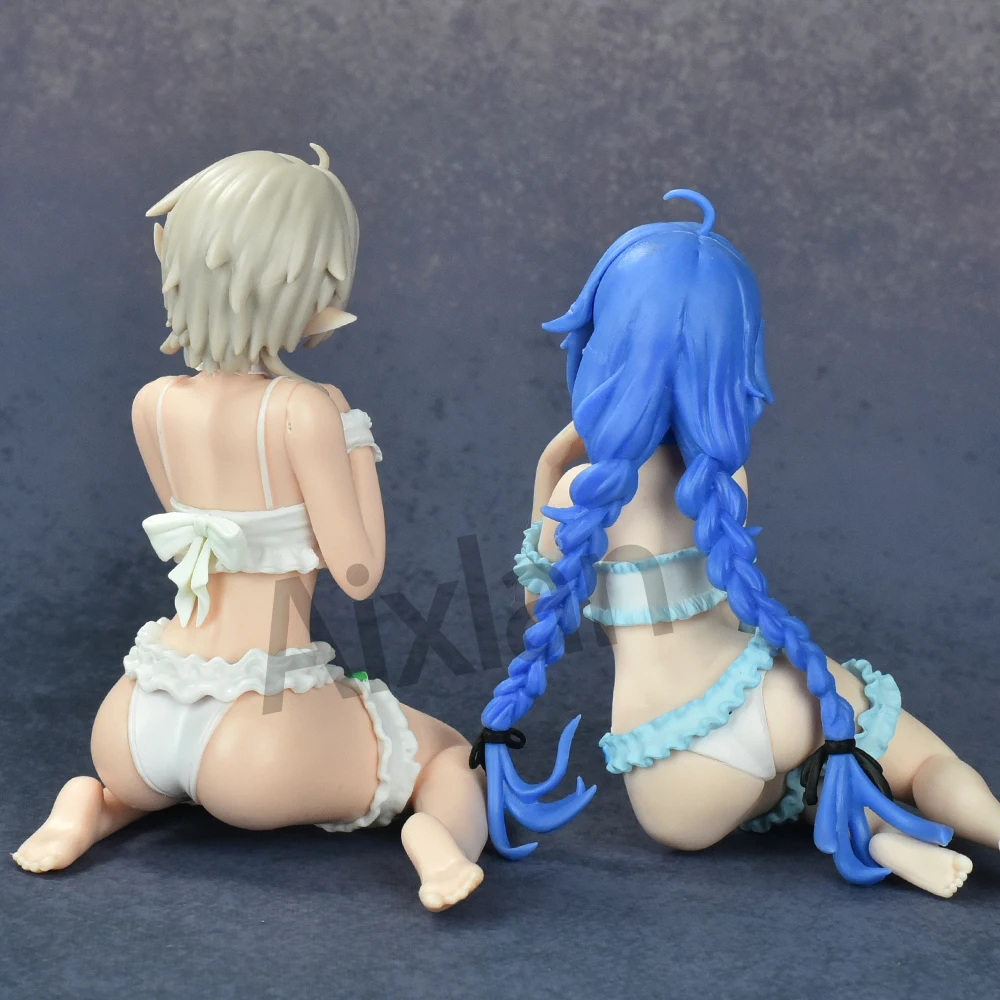 Aixlan 2 sztuk rysunek Roxy seksowny strój kąpielowy dziewczyna 12cm pcv figurka Amine dorosła dziewczyna Anime statua figurka kolekcjonerska