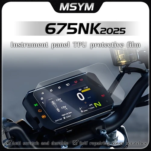 Película de protección contra rayaduras de panel para motocicleta, Protector de pantalla para tablero CFMOTO 675NK 675 NK CF675NK NK 675 675nk 675 nk 2025