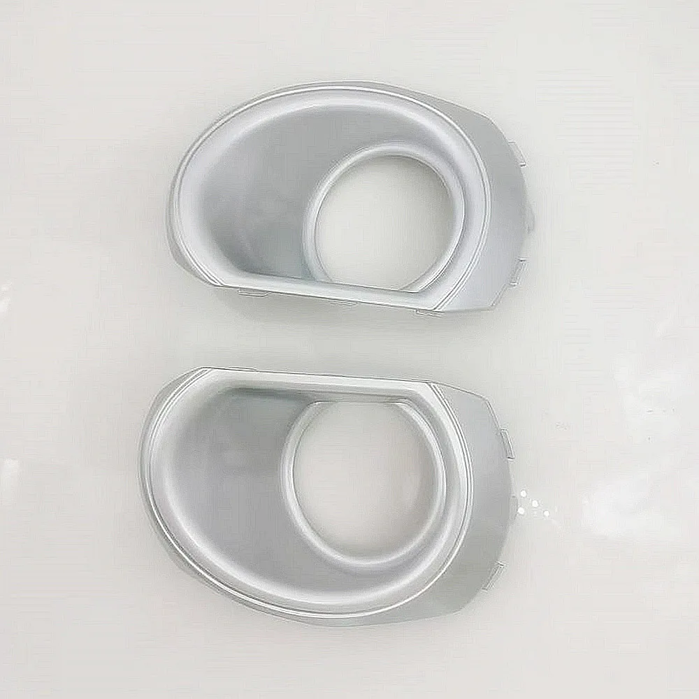 

Рамка противотуманной фары для Subaru Outback Sport 2010-2012, матовый черный корпус с хромированной отделкой, для переднего бампера автомобиля