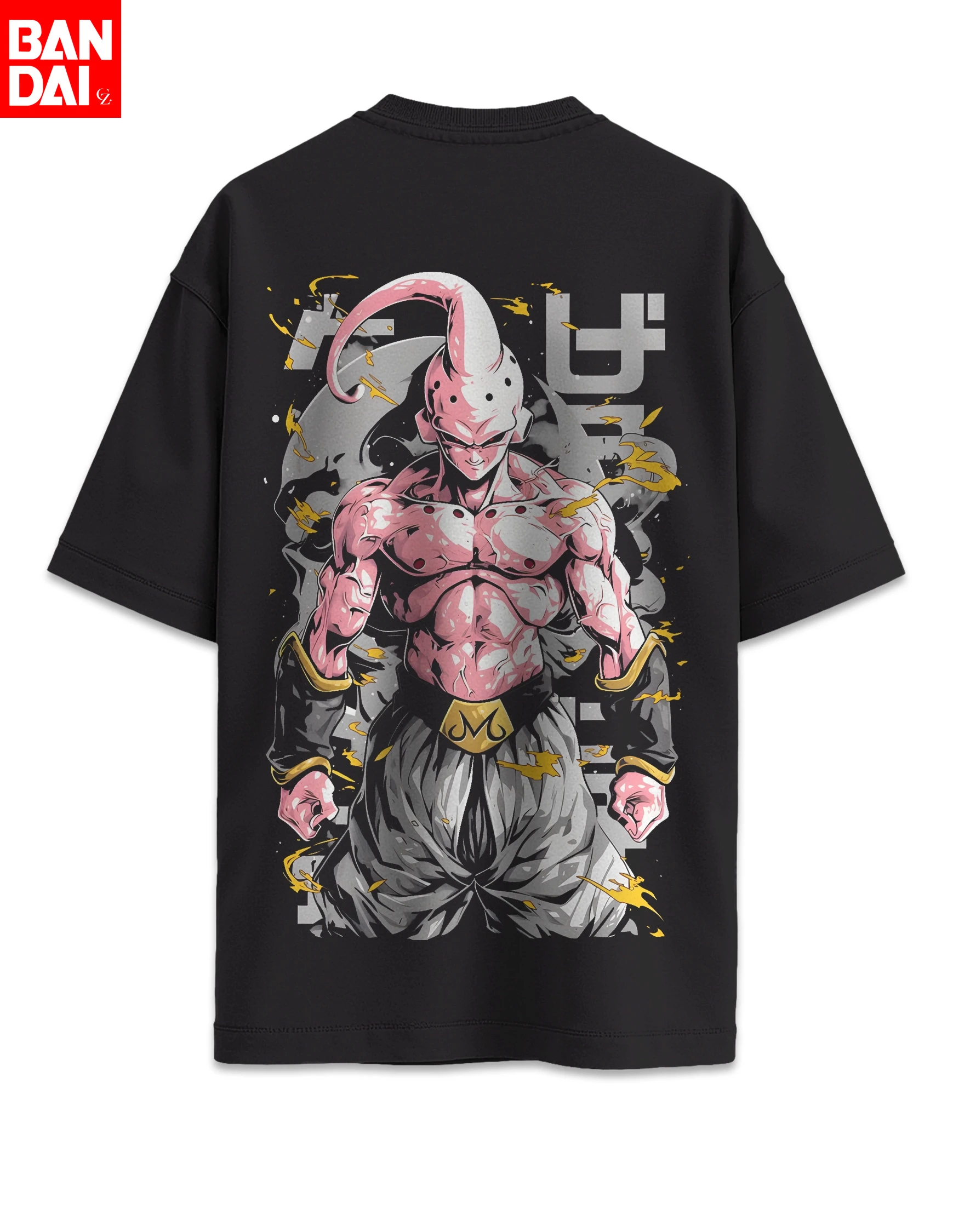 

Dragon Ball Z Majin Buu Kid Buu Form Vintage Washed Oversized T Shirt 2026 Summer Men Cotton Streetwear Anime Graphic Tee