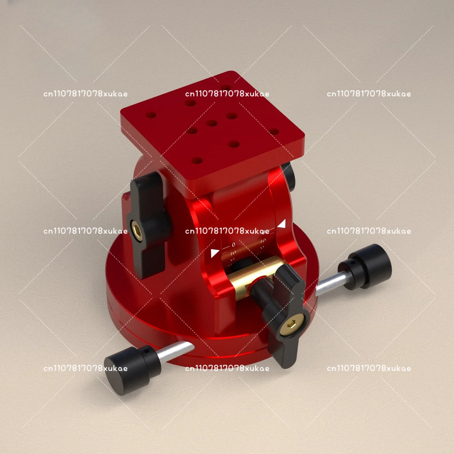 Heavy Duty Latitude Adjustable Base With Dovetail Plate For Star Tracker Astro And Starry Sky Photography