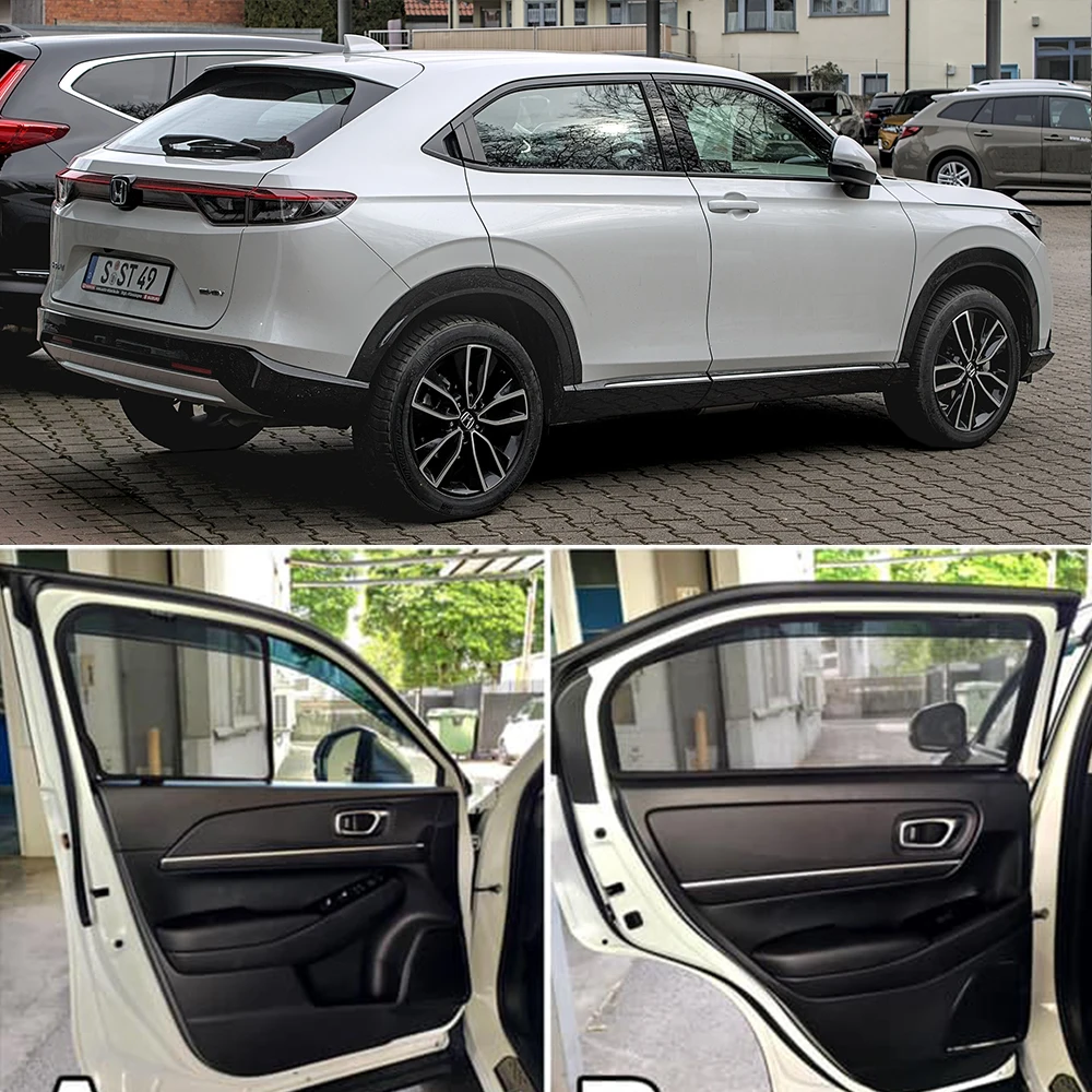 Для Honda HR-V HRV VEZEL 2022 2023 2024, магнитный автомобильный солнцезащитный козырек, козырек на лобовое стекло, заднее боковое детское окно, солнцезащитный козырек