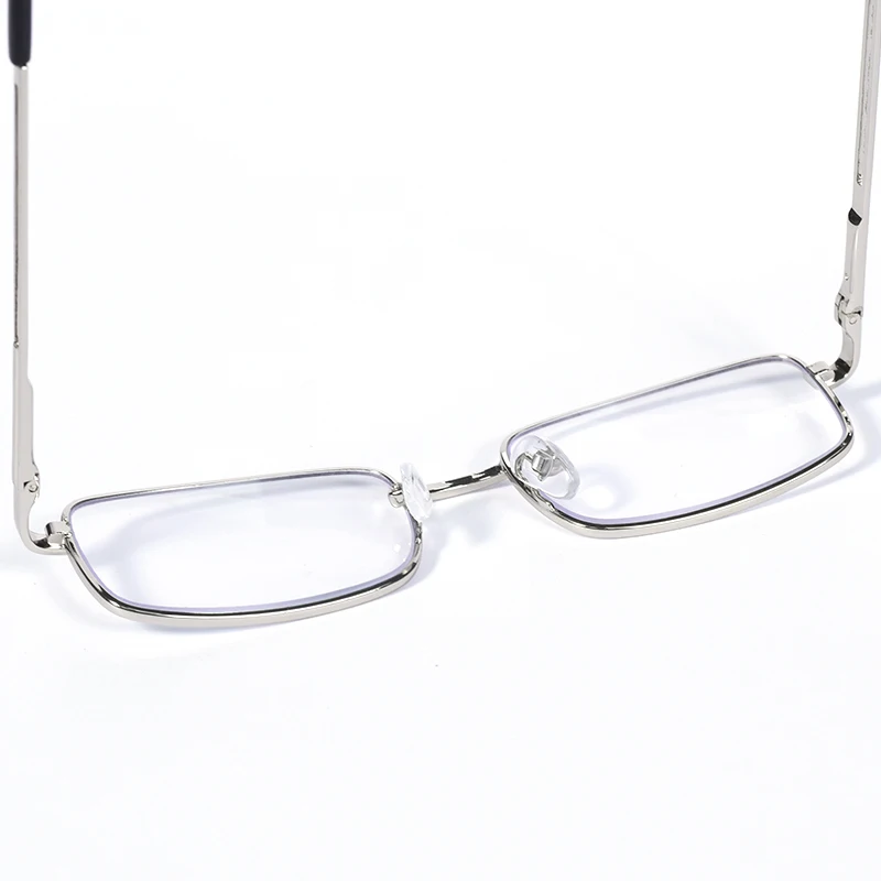 Lesebrille für Männer und Frauen, Legierung, Brillengestell, Federscharnier, Glas, blaues Licht blockierend, leichte Brillen, Qualität + 100 + 12 – Detail 25
