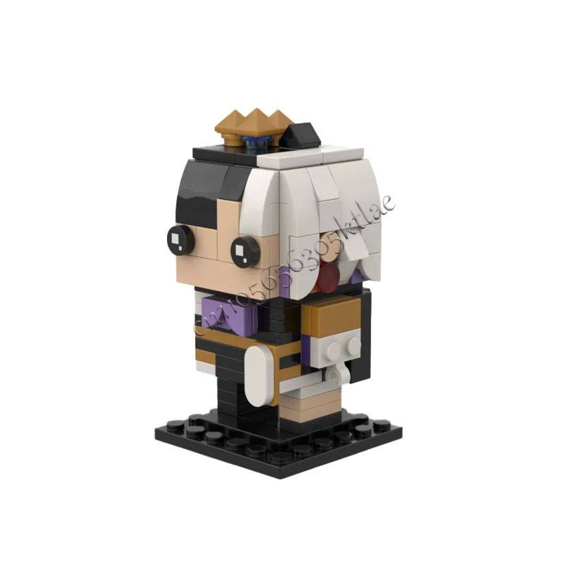 160 Stück virtuelle Idolen und Sänger Charaktere Sammeln Sie Serie Vision Brickheadzes Modell DIY Puzzle Geburtstag Cartoon Anim Spielzeug Geschenk