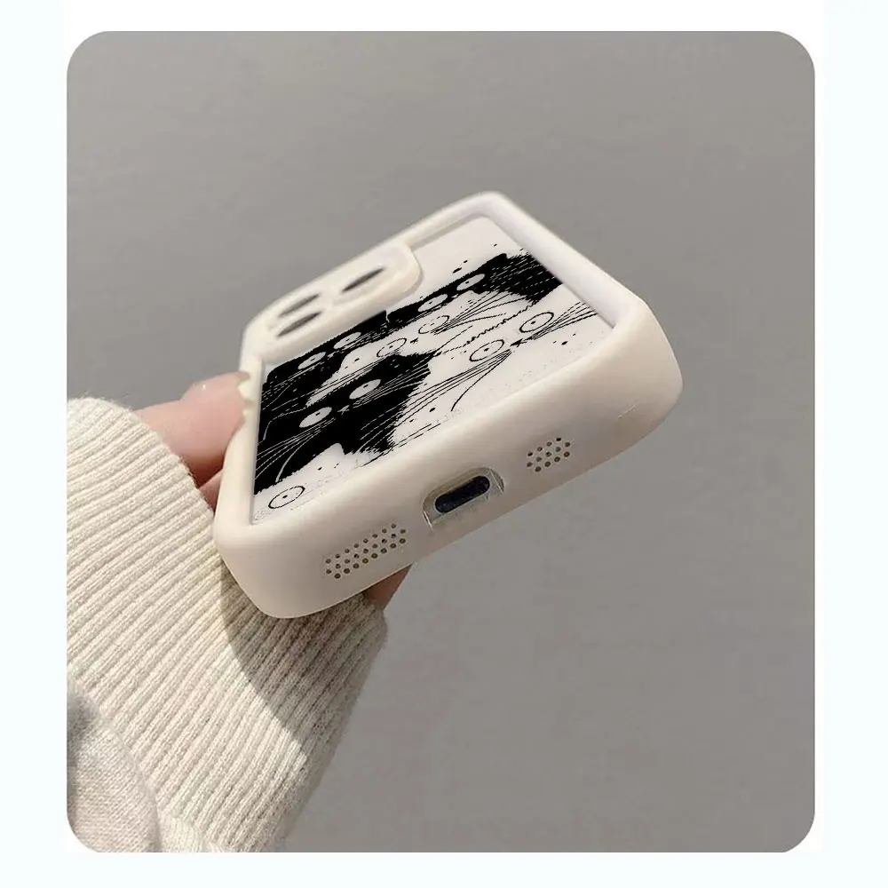 

Cartoon Black Cat Phone Case For Googel PIXEL 7 7A 8 8A 9 PRO XL Oneplus 8T 10R 11 NORD ACE CE 2 3 4 LITE Case DIY Shell Capa