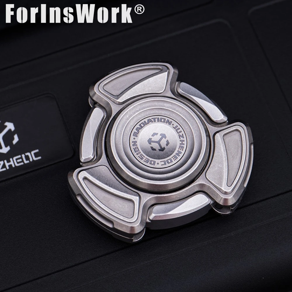 JUZHEDC Radiación Pro Fidget Spinner Ansiedad Reliever Spinner Juguetes Alivio del Estrés Juguete