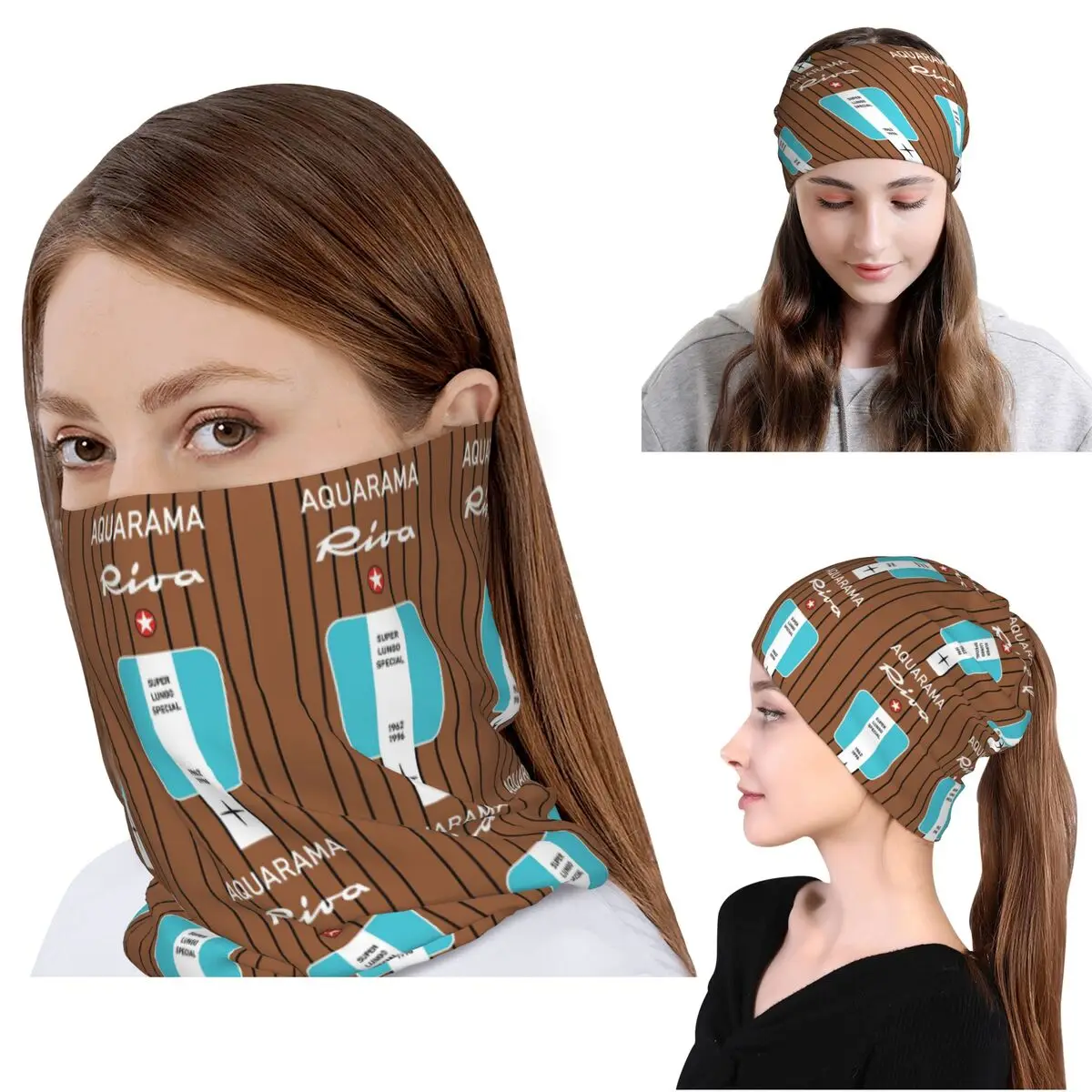 Riva Aquarama Yacht Lake Como Cannes Monaco Saint-Tropez Capri Magnet28 Bandana Pañuelo para el cuello Bufanda Mascarilla Gorros Sombrero