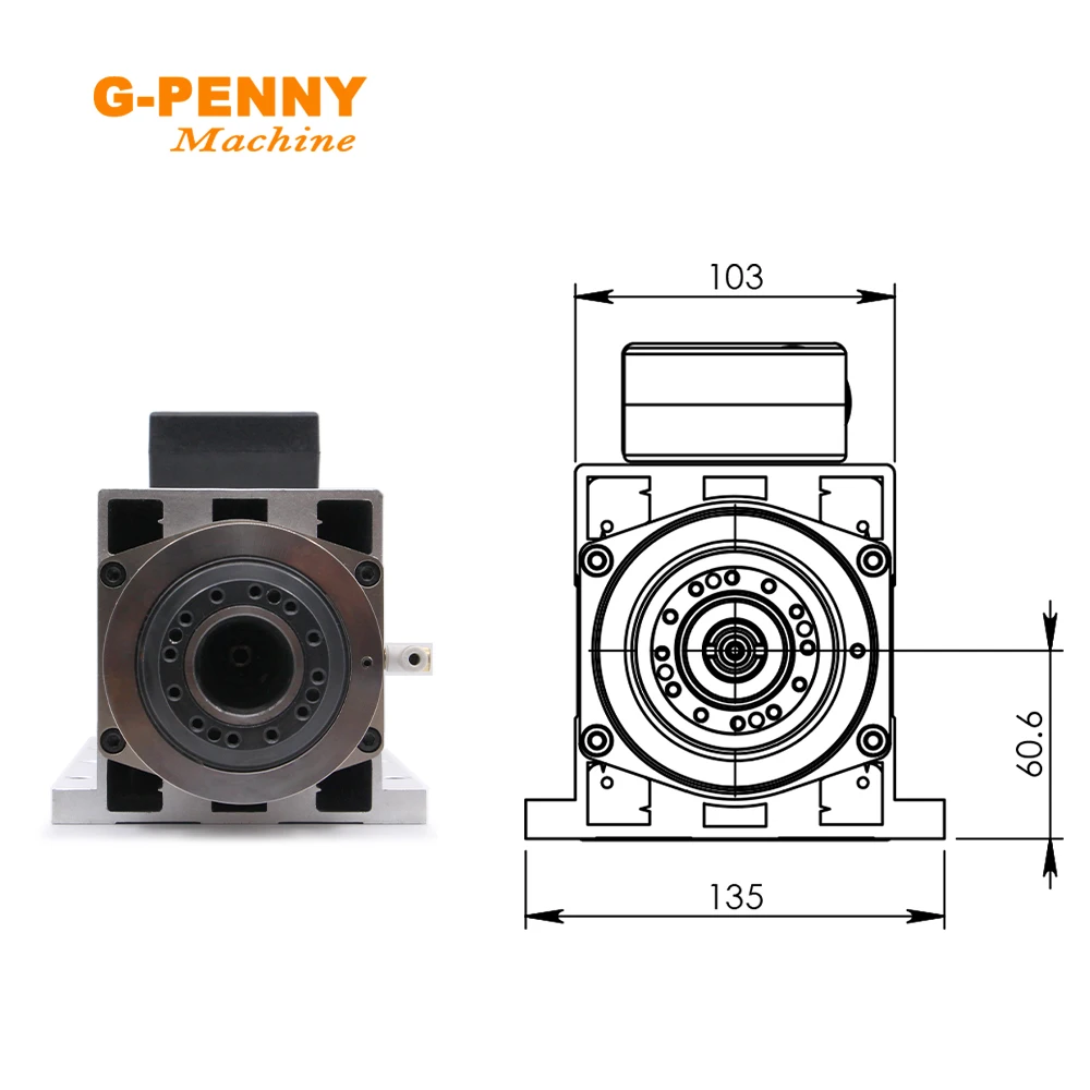 G-Penny 4.5kw ATC المغزل ISO30 أداة أوتوماتيكية تغيير المغزل 220 فولت/380 فولت محرك المغزل المبرد بالهواء