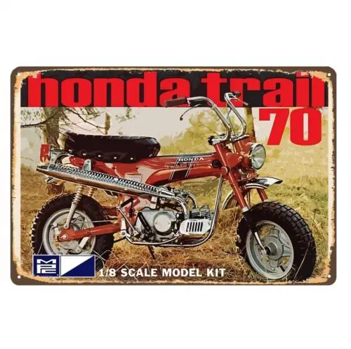Trail 70 Daxx Vintage Motorcycle Metal Aluminium Poster Tin Sign -aluminum
