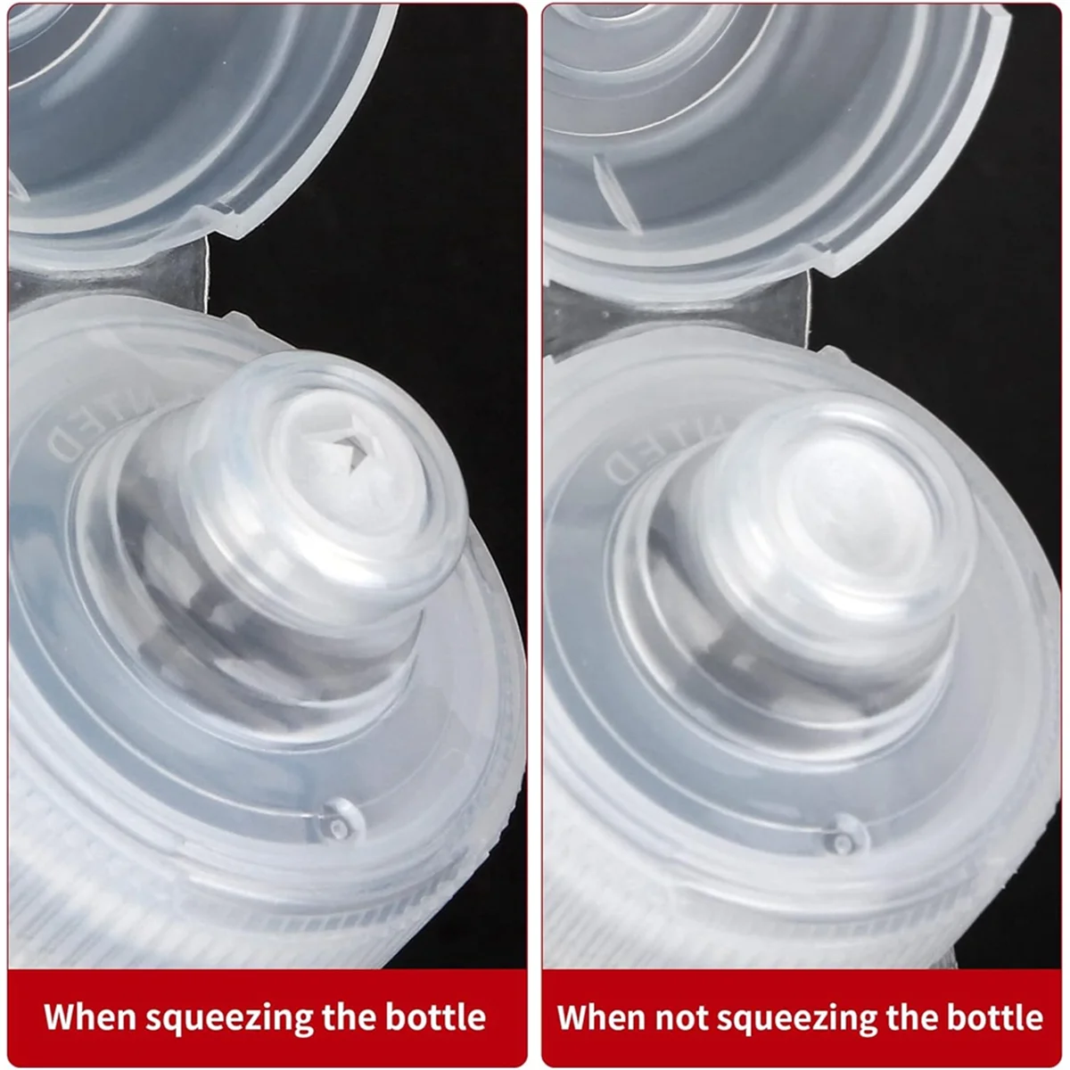 Castor Condiment Squeeze Bottles, Squeeze Bottles for Sauces, Olive Oil Dispenser, Ketchup Bottles Squeeze 3-Pack 17 Oz (500ML)