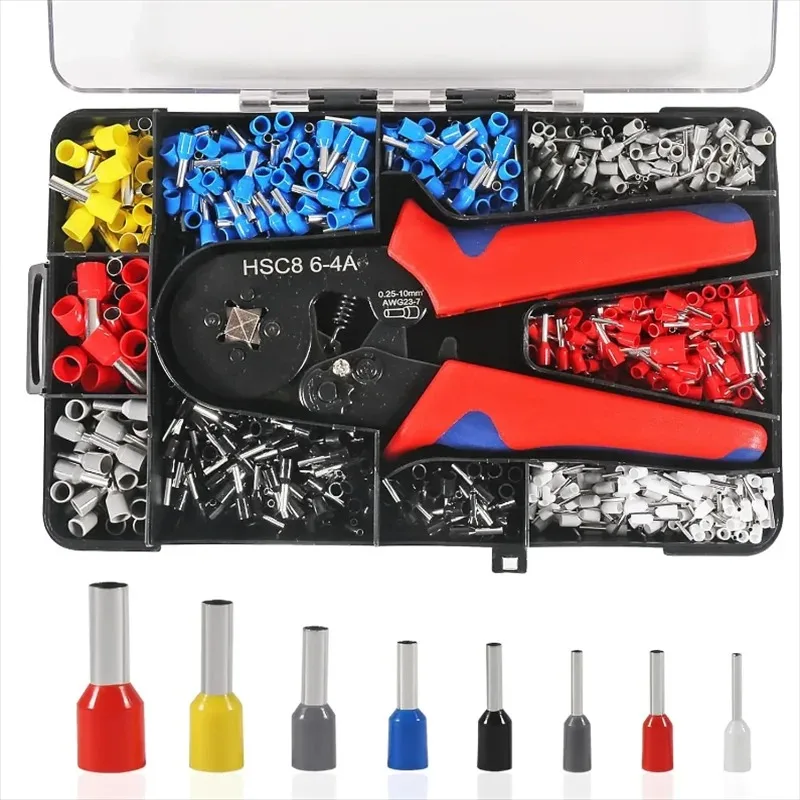 crimping-pliers-hsc8-6-4a-tubular-terminal-crimper-wire-mini-ferrule-crimper-tools-household-electrical-kit-with-box