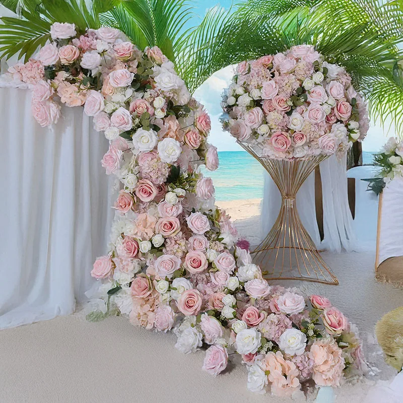 

Brand New Fairy Tale Set Pink Elephant Flower Balls Long Flower Rows All-in-One Dreamy Decor for Tables Backdrops Arches