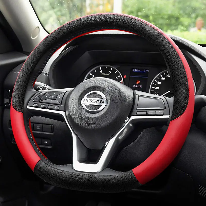 Steering wheel cover is suitable for nissan Qashqai  Xuanyi new bluebird Teana X-TRAIL Sunshine Tiida Liwei four-season handle