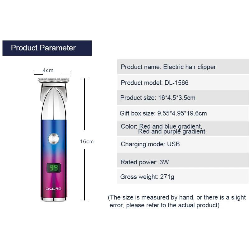 2022 Mới T9 Tông Đơ Cắt Lcd Cắt Tóc Chuyên Nghiệp Điện Không Dây Râu Cạo Râu T Lưỡi Tông Đơ Cắt Tóc-Tông Đơ Cắt Tóc Bấm Cắt Móng Tay