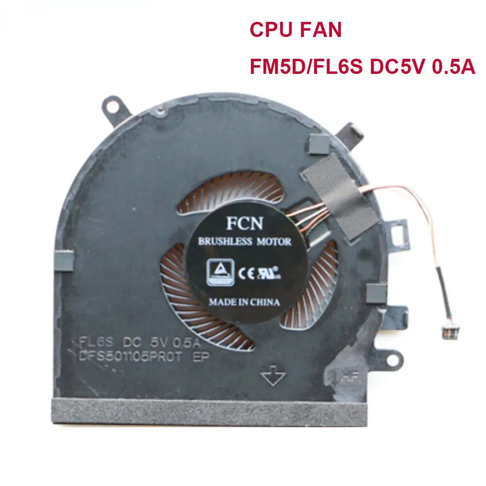 CPU GPU Fans for Razer Blade 15 Base RZ09-3009 0270 RZ09-0328 Dfs501105pr0t