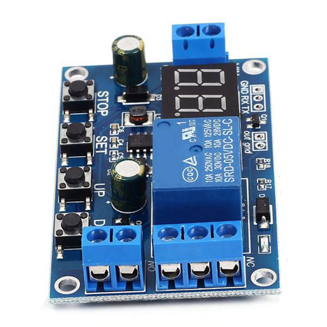 Interruptor de controle de bateria 2 PCS DC 6-40 V Interruptor de controle do descarregador do carregador de bateria