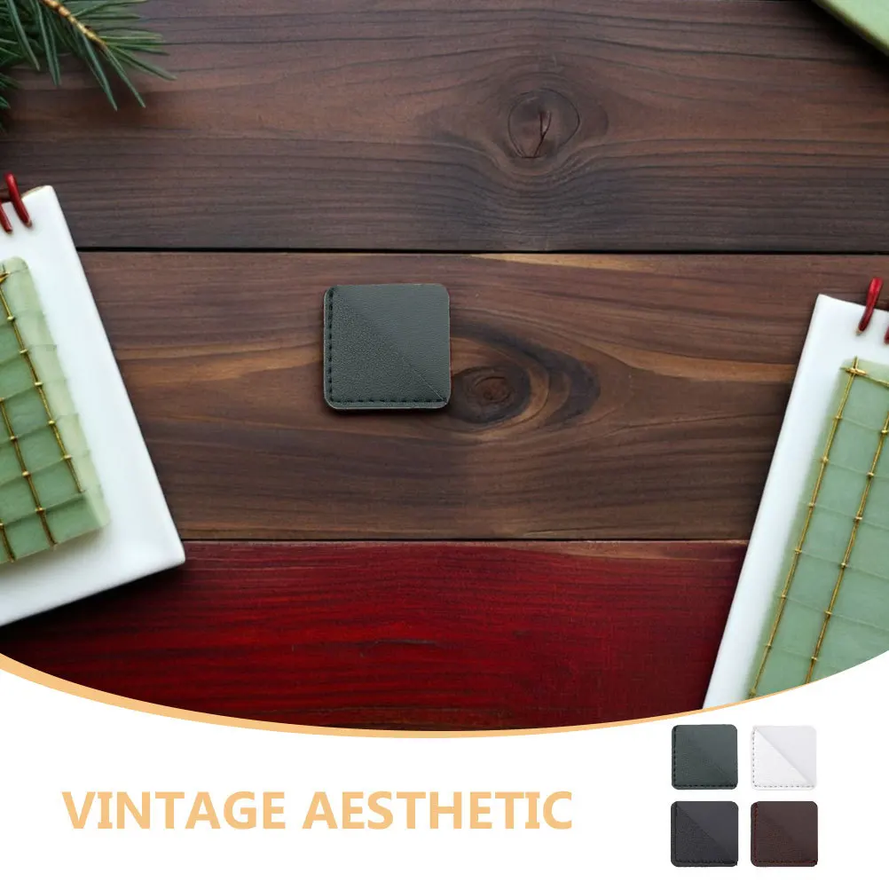 20 قطعة مربع بو الزاوية المرجعية مرنة خمر الجمالية DIY بها بنفسك كتاب صفحة علامة القراءة عاشق الإشارات المرجعية الحاضر